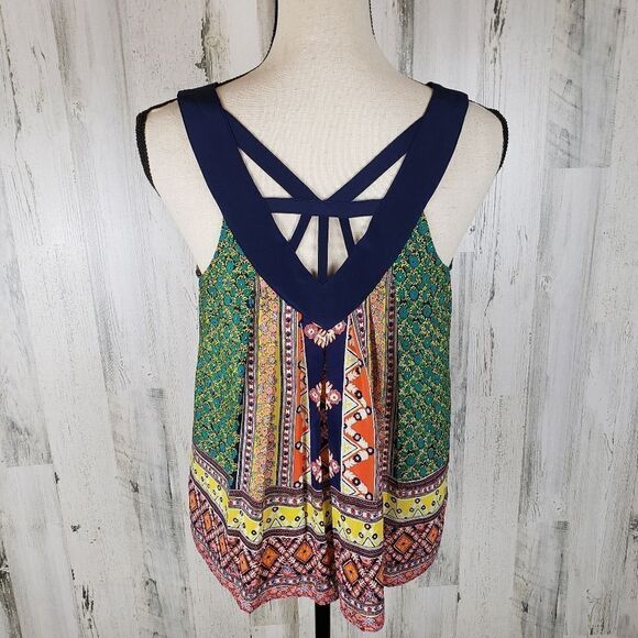 Maeve Sapelo Silk Tank Sz 2 - Picture 5 of 9